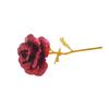 Set de Regalo Rosa de Lámina Dorada para el Día de la Madre, San Valentín, Qixi - Ideal para Mamá o Novia