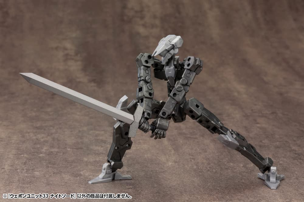 KOTOBUKIYA Modeling Support Goods Weapon Unit 33 Night Sword Total Length 89mm Plastic Model M.S.G Approx. Non-Scale