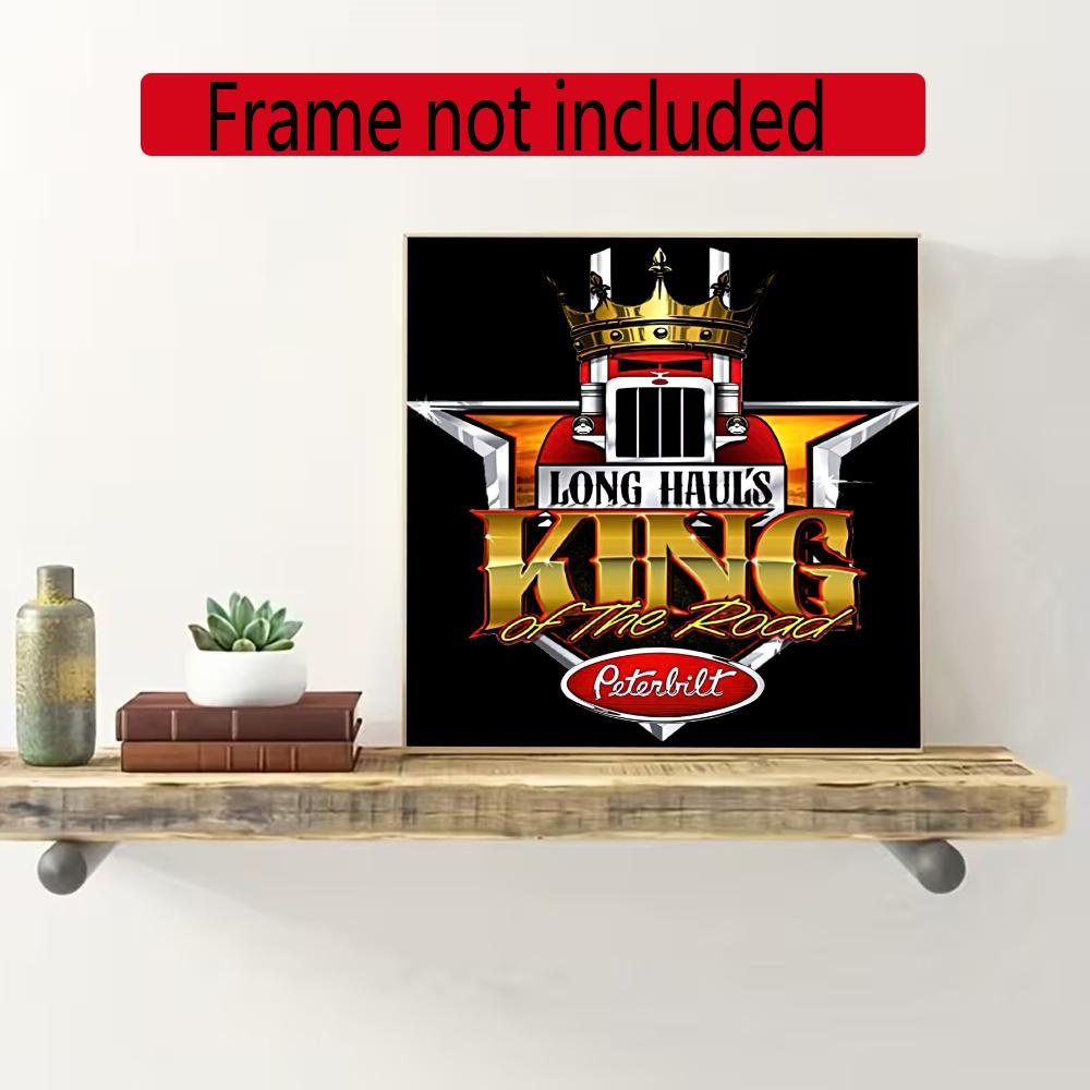 Kenworth Diamond Painting Round Diamond Mosaic Rhinestones Diamond Embroidery Craft Kit Wall Decor Without Frame