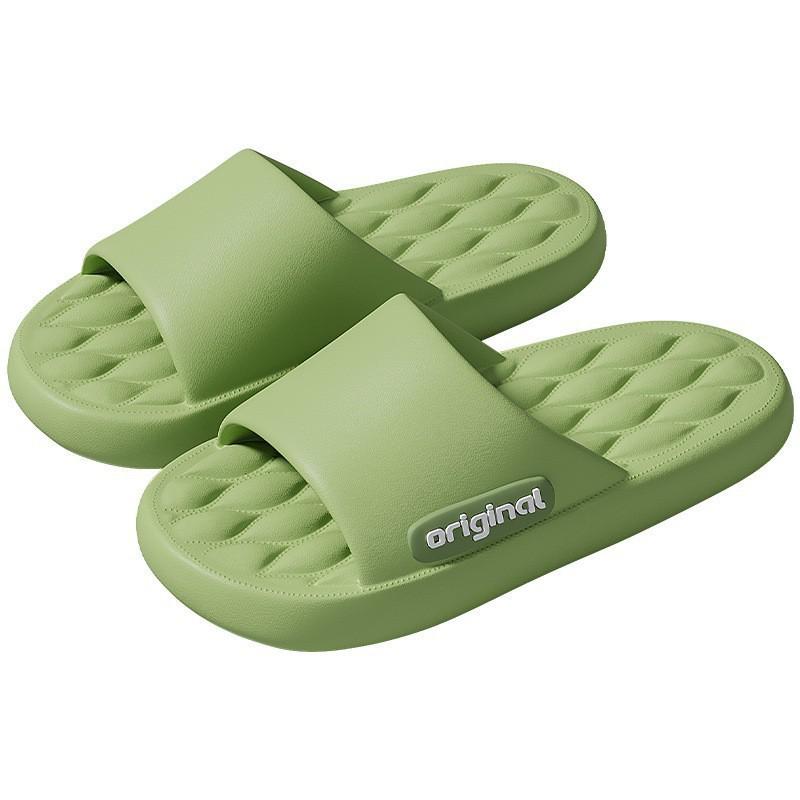 Men's and Women's Non-Slip Bathroom Sandals: Thick-Soled, Deodorant EVA Slippers for Home and Summer.
