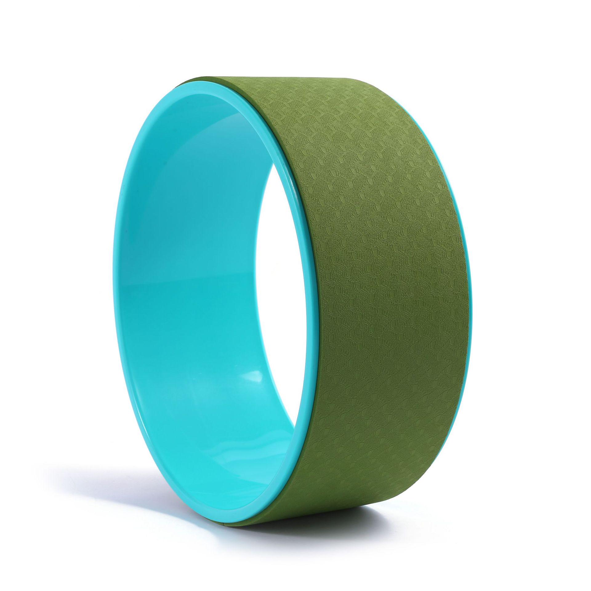 

Профессиональное нескользящее колесо для йоги, прогибов и пилатеса — расширенное для лучшей поддержки и комфорта