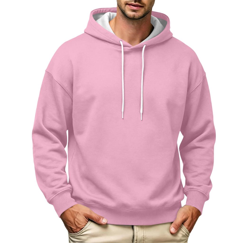 Men's Casual Winter Hoodie Sweatshirt for Everyday Wear