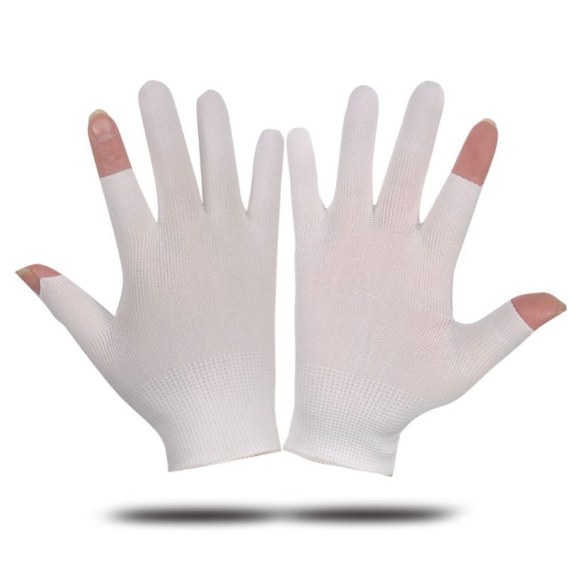 

Белые перчатки Эластичные Этикет Тонкие Рукоделие Вождение Защита от солнца Мужские и Женские Квадратные танцы Дышащие Потостойкие Летние Прорезь Два пальца (Two fingers missing) 3 pairs of white All yards