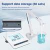 Lab Benchtop PH Meter LCD Digital PH Tester CR SR Measurement PH Electrode Water Quality Detector for Scientific Research