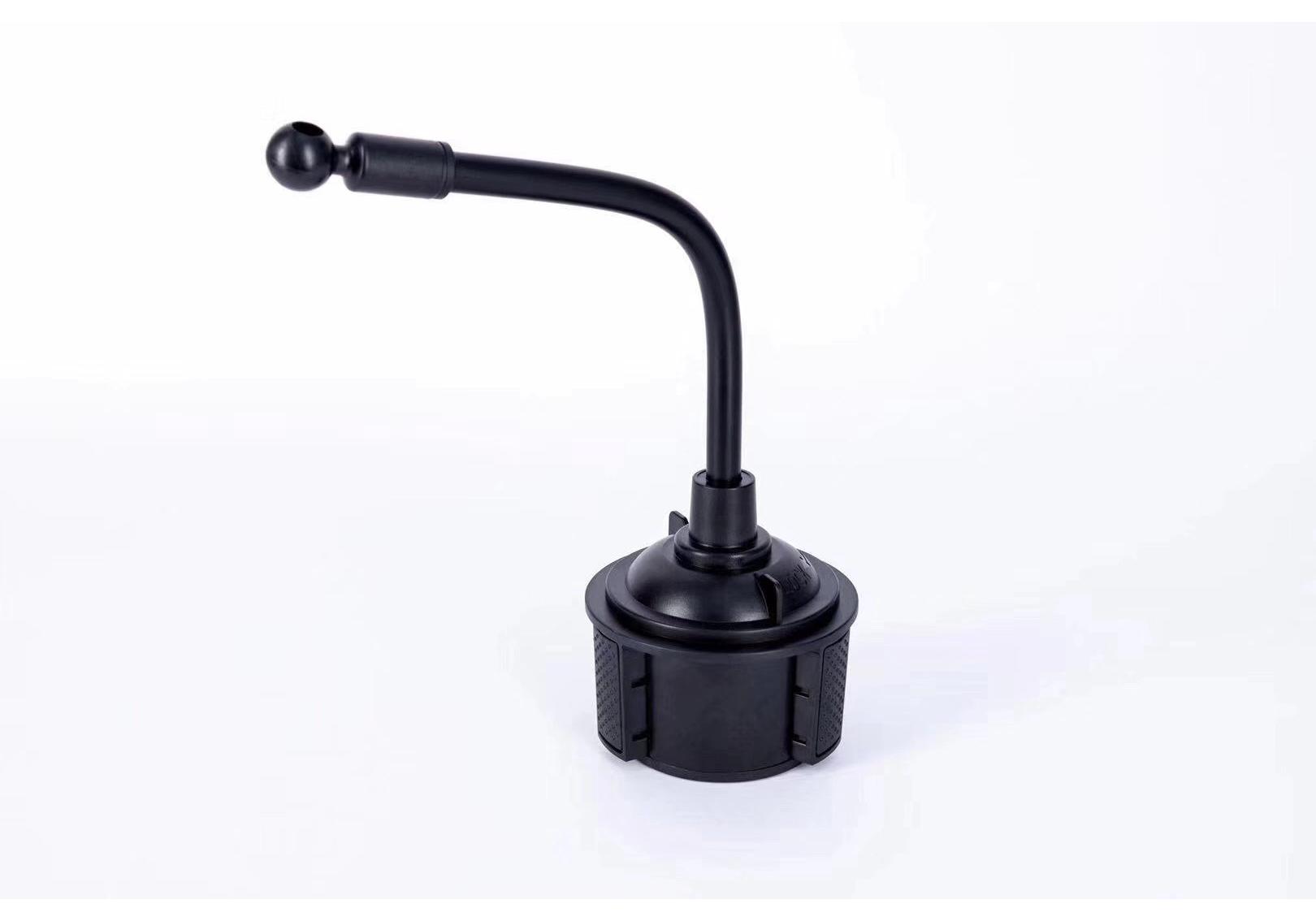 Adjustable Cup & Phone Holder with Flexible Hose and Navigation Bracket