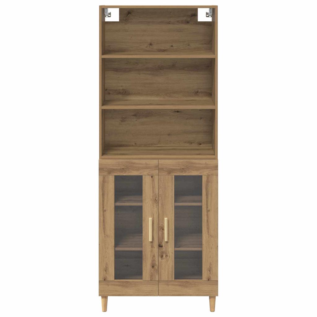 Highboard Artisan Oak 69.5 x 32.5 x 180 cm Particleboard