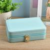 Large Capacity Portable Jewelry Organizer Dustproof Jewelry Storage Case  Earrings