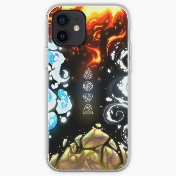 

Four Elements Of Avatar Iphone Tough Cas Phone Case Customizable for iPhone 11 12 13 14 Pro Max Mini 6 6S 7 8 Plus X XS XR Max iPhone 15 Pro