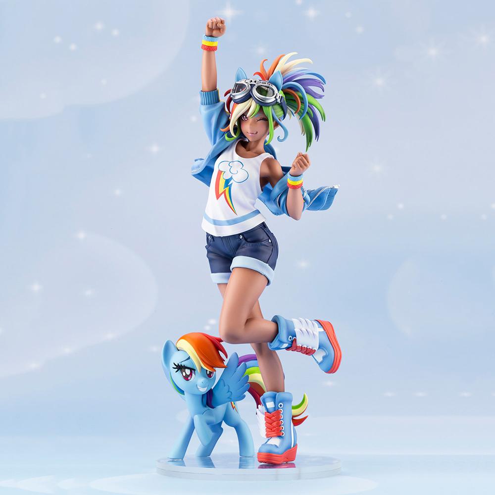 My little Pony Bishoujo Rarity Sunset Shimmer Applejack Twilight Sparkle Pinkie Pie Anime PVC Action Figure Toy Collection Doll No Retail Box