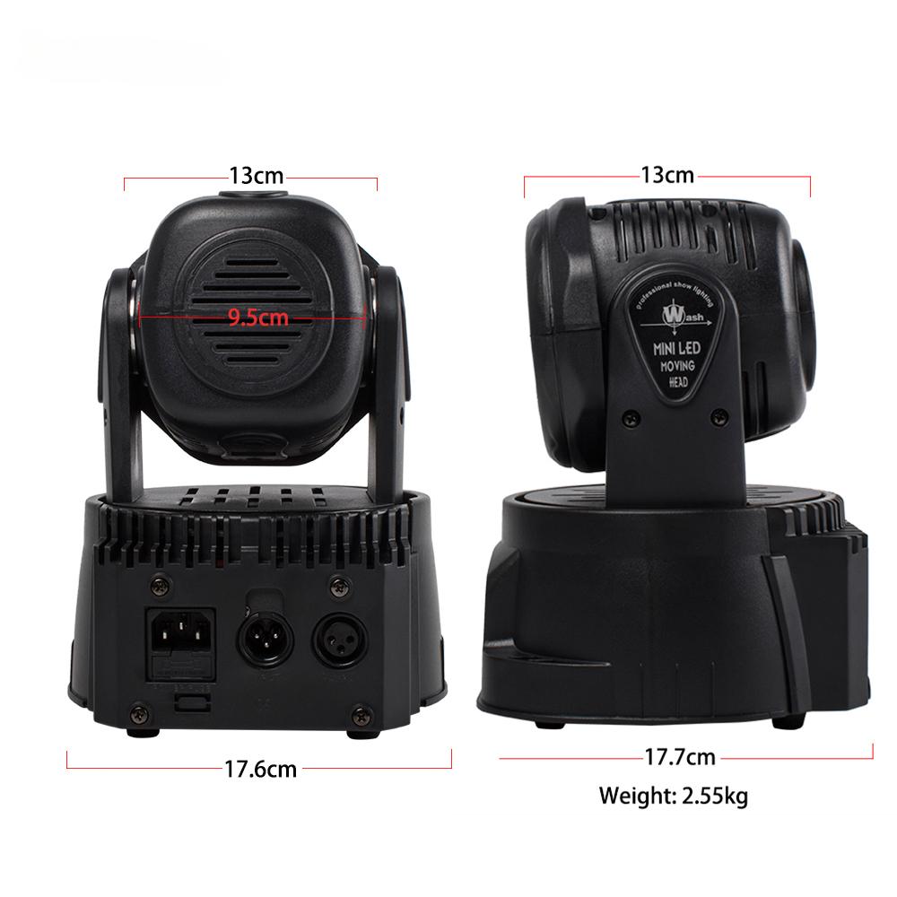 Outlet LED 7x18W Moving Head licht 4IN1 RGBWA + UV Professionelle für Wirkung bühne für Disco DJ Musik party Club Dance