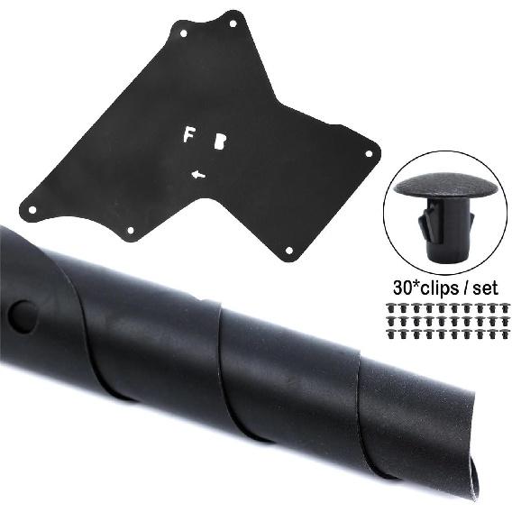 4PCS Splash Shields Compatible With Toyota Hilux Fortuner 2015-2024 Fender Liners Apron Guards Seal Protector 53885-KK020 53735-KK020 GUN125