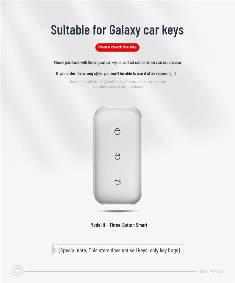 Luxury Key Cover for Geely Galaxy Models: A7, M9, E5, L7, L6, E8