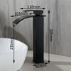 Waterfall Bathroom Basin Faucet Stainless Steel Hot and Cold Mixer Faucets Sink Faucets Bathroom Kitchen Deck Mounted