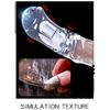 Vibrator Penis Sleeve Horse Dildo Reusable Condom Cock Ring Dildos Delay Penis Extender Dick Enlarger Sexy Toys For Men Sex