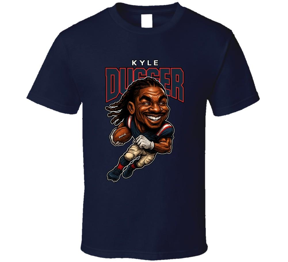 Kyle Dugger Football Caricature Fan T Shirt Mens Womens Tees Top 2XL