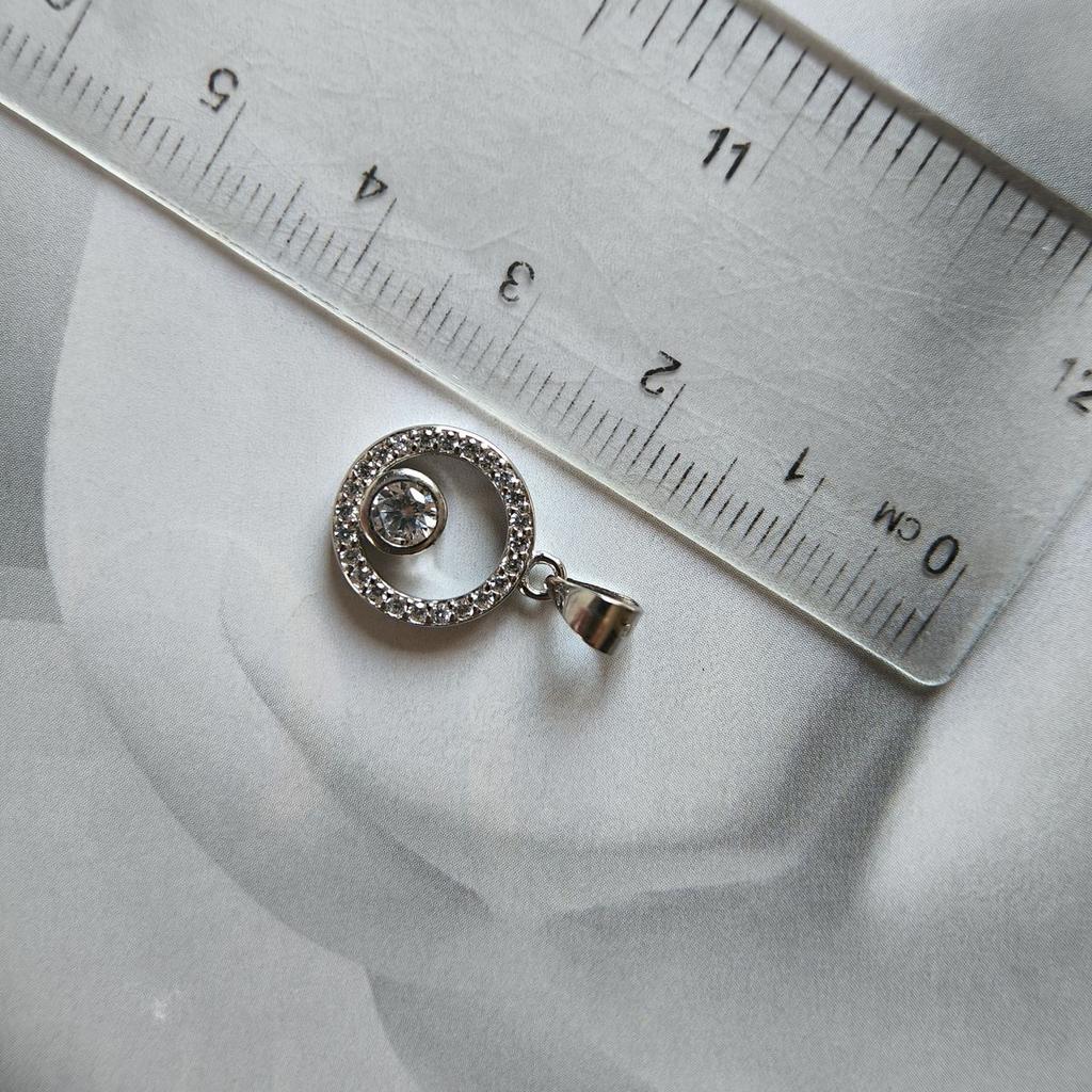 Silverhänge med cubic zirconia (2191582)