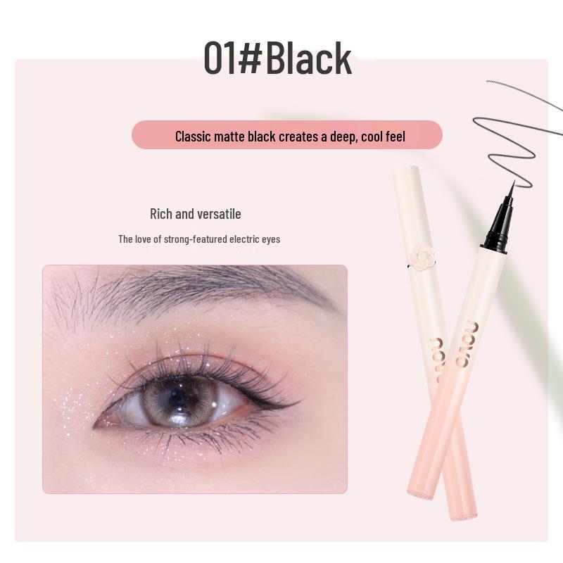 NOVO Точный Ультратонкий Карандаш-Лайнер - Ровный, Легкий Контроль, Не Размазывается, Подходит для Новичков