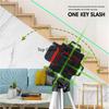 16 Line Laser Level Powerful Green Light Remote Control Measure W/Wall Attachment Frame 3D Self-Leveling System Green 100-240V