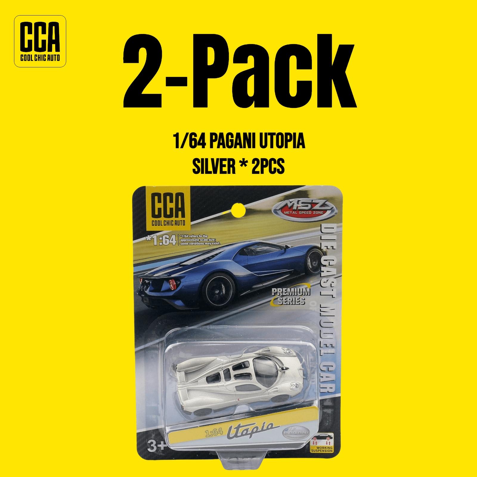 Ca. 1/64 Serie Pagani Utopia Spielzeugauto Modell Druckgusslegierung Fahrzeug Miniatur Freilauf Räder Sammlung Geschenk Für Kinder Jungen Kind black