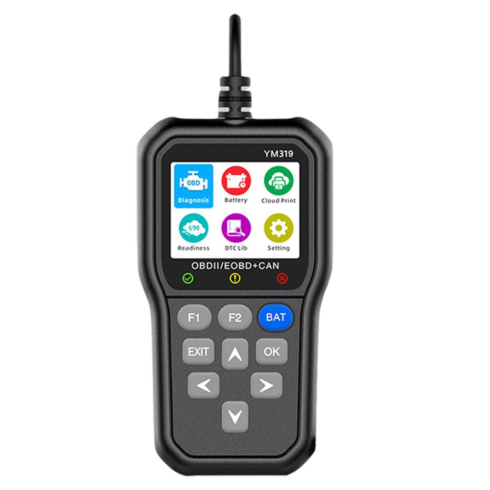 

Диагностический сканер кодов автомобиля Check Engine On-BD2 Code Reader Live Data Automotive On-BD2 Code Reader Считывание и удаление кодов неисправностей серый