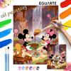 Chocolate Waterfall Picnic Digital Oil Painting Art Painting Handmade Diy Home Decorations