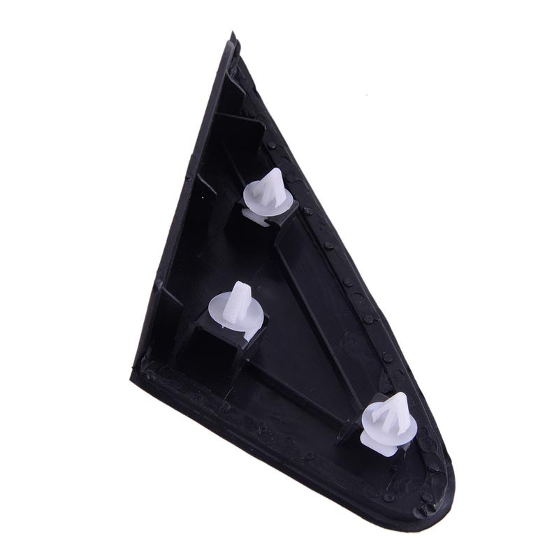 1 Pair Front Triangle Panel Window Mirror Corner Molding Trim 95062831 95062832 Fit for Chevrolet Cruze 2009 2010 2011 2012-2014