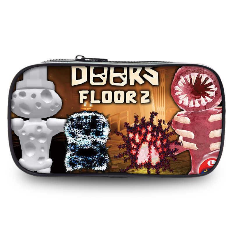 

Doors Versatile Roblox Floor 2 Full Trailer Large Capacity Oxford Pencil Pouch For School StyleO