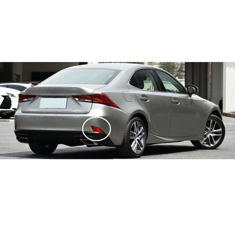 1 Pair Rear Tail Bumper Reflector Singal Light Lamp Fit for Lexus IS200T IS250 IS300 IS350