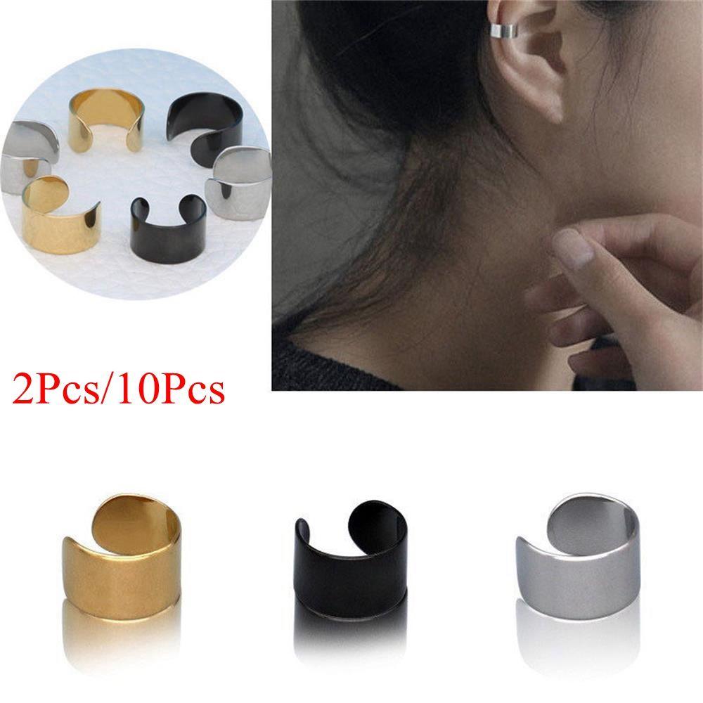 

Подарочные модные серьги-манжеты в стиле панк без пирсинга, ювелирные изделия с клипсами для ушей