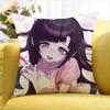 Video Game MMikan Tsumiki World Various Sizes Square Pillow Case For Car Home Bedchamber Decor