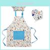 New Children Cake Baking Tool Set Colorful Cartoon Apron Kitchen Playset 19 Pieces