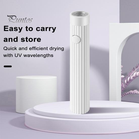 Przenośna lampa UV do paznokci Szybkoschnąca, wszystkie lakiery żelowe, ładowanie przez USB, ręczna mini rozmiar, lekka, przyjazna dla użytkownika lampa UV