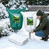 Non‑woven Plant Frost Protection Cover Breathable View Window Plant Protection Bag with Zipper Drawstring Anti-Frost