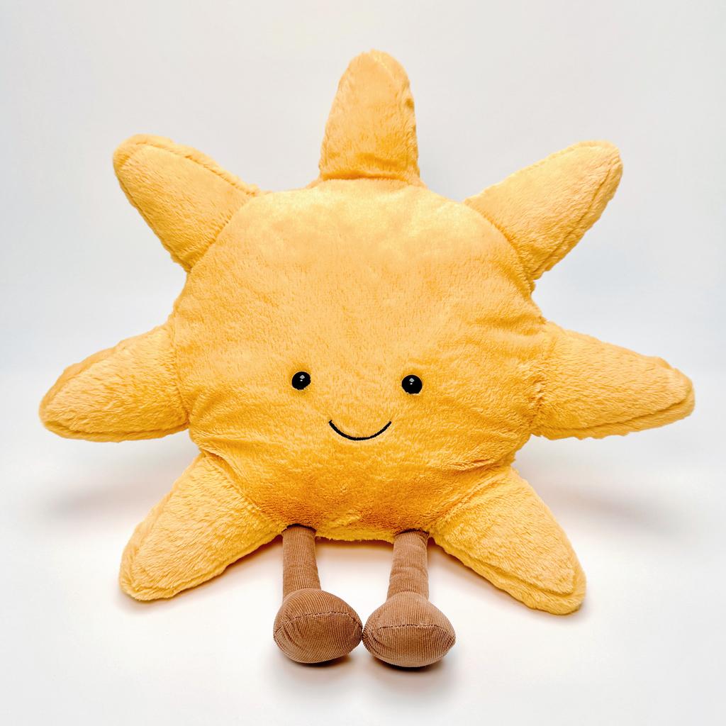 Jelly Cat Fun Sun Plush Toy Comfort Doll Figurine Pillow Creative Ornament New Year Gift