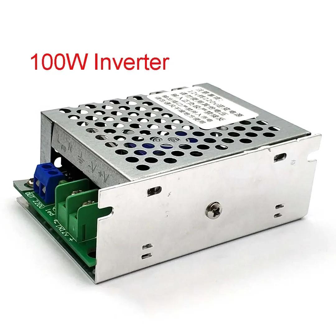 

DC12V 24V To AC220V Inverter Sine Wave Inverter Circuit Board 100W Drive Board 12V To 220V Step-Up Boost Converter Power Supply Input 24V 100W