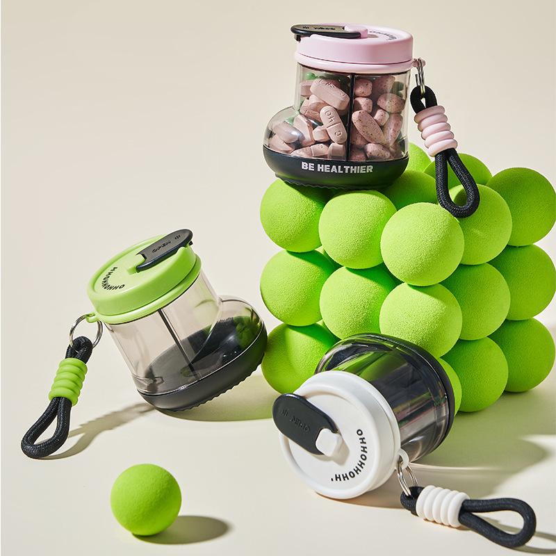 Portable Pill Organiser for On-the-Go Storage
