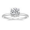 Trumium 1.5CT 925 Sterling Silver Engagement Rings Round Cut  Cubic Zirconia CZ Wedding Promise Rings Wedding Bands for Women