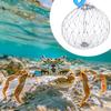 1pc Fishing Net Automatic Open Closing Wire Fish Crab Trap Net Steel Wire for Saltwater Seawater Outdoor Fishing Accessories