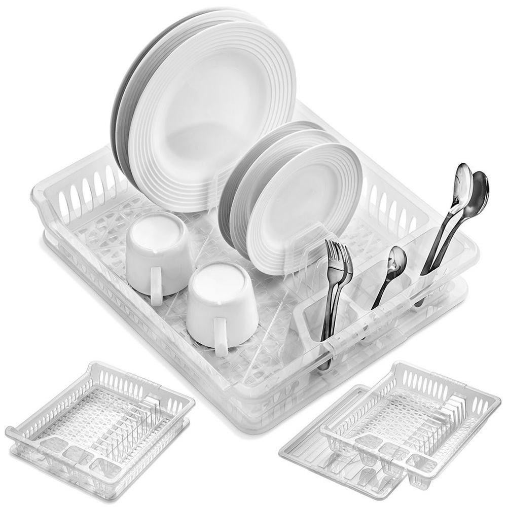 Dish drying rack 46x37.5x8.5 cm