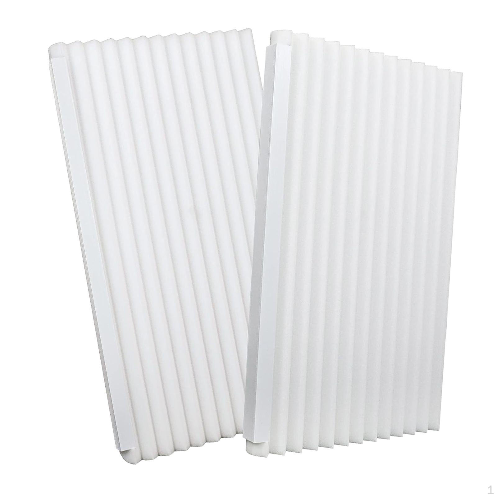 

2 Pieces Window Air Conditioner Insulation Panels Seals Easy Installation Sunproof