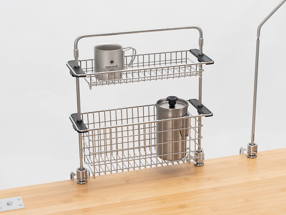 Snow Peak IGT Rack Mesh Tray Half Unit Deep Type CK-226 Camping Outdoor