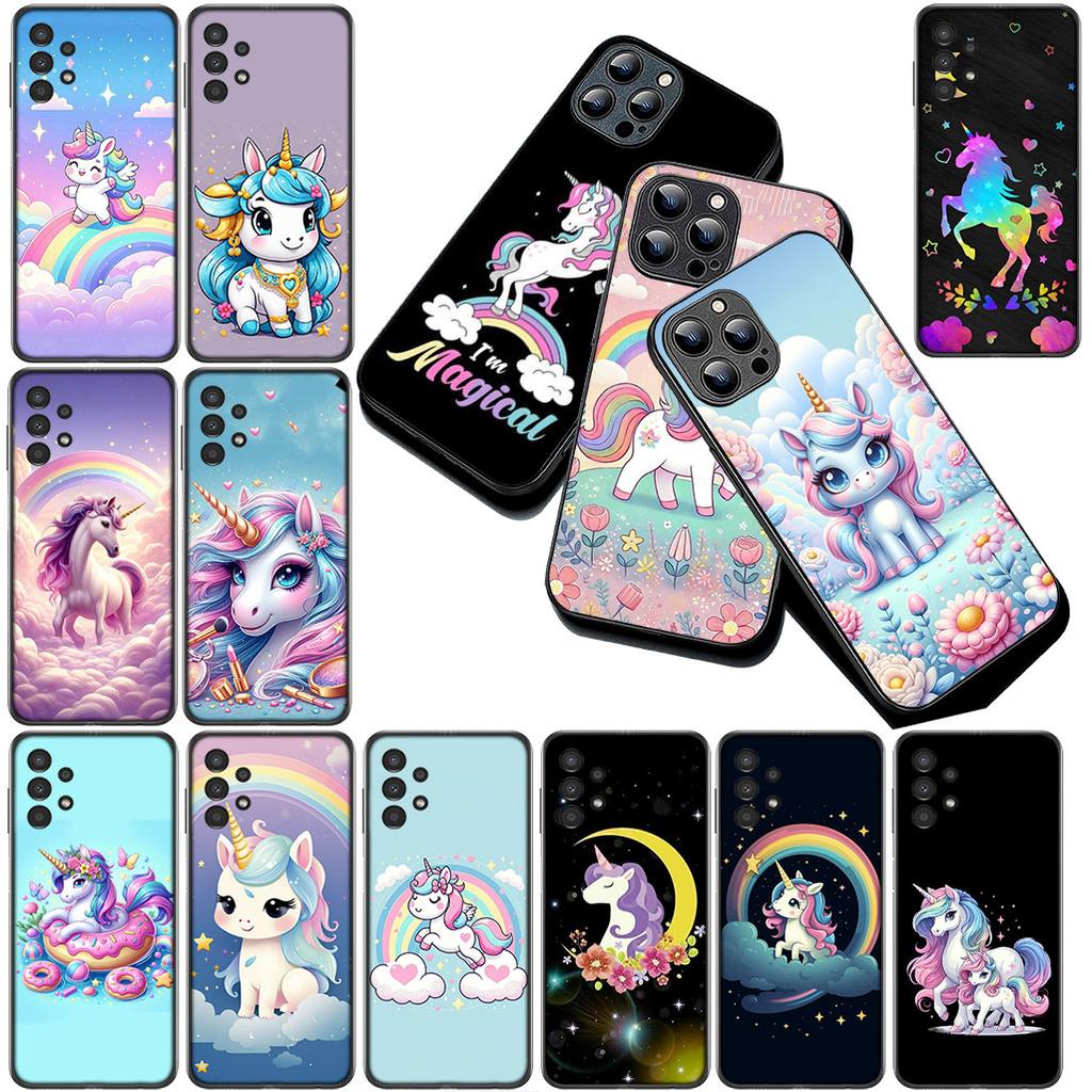 Unicorn Horse Comics Phone Cover for Motorola Moto Edge 50 30 Fusion 40 NEO Ultra Pro G35 G45 G75 G85 G35 Protective Case