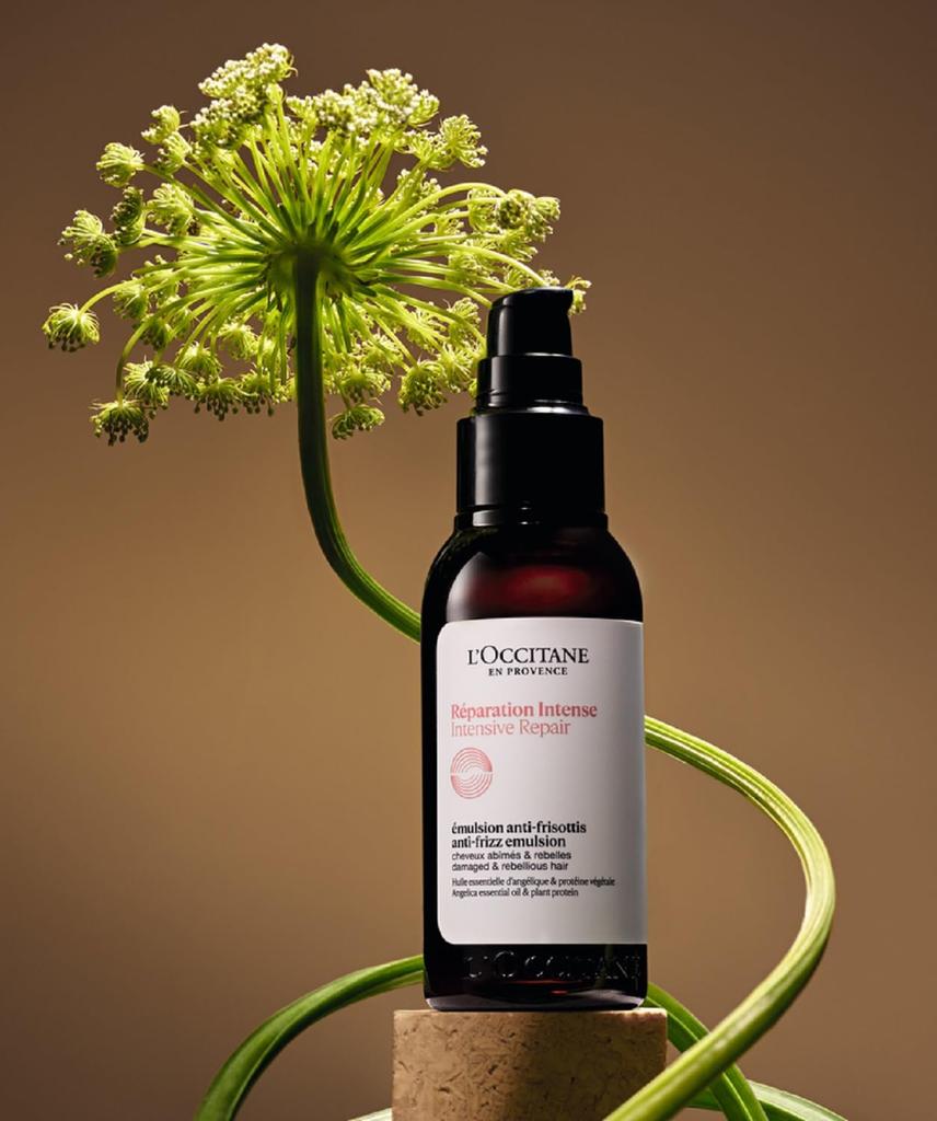 Intensive Reparatur Haar-Milch 100ml Haarpumpe Beliebt für Feuchtigkeitspflege bei geschädigtem Haar Aromatisches Kräuter Das reparierende Haar-Milch-Serum wurde neu gestaltet mit einem