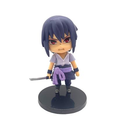 Shippuden Q Version Action Figures Anime Figurine Model Uchiha Sasuke Itachi Pop Pvc 4 Inch Statue Collectible Toys Doll
