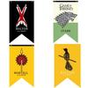 Banderola de Bandera de Juego de Tronos con Tejido de Poliéster para Decoración de Habitación Temática