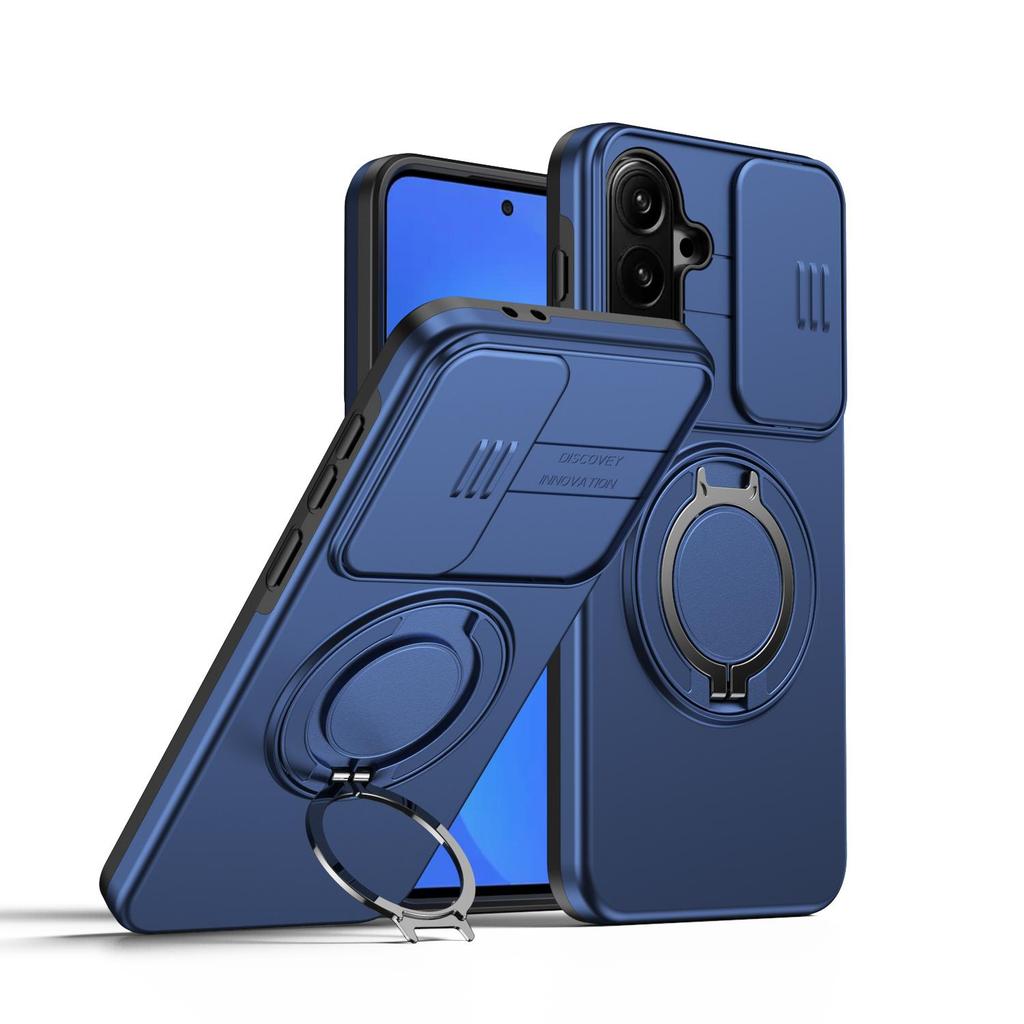 Schiebefenster Linsenschutz Magnetischer Ring Halter Hülle Für Samsung Galaxy A36 A56 A26 A16 Rüstungs Hülle