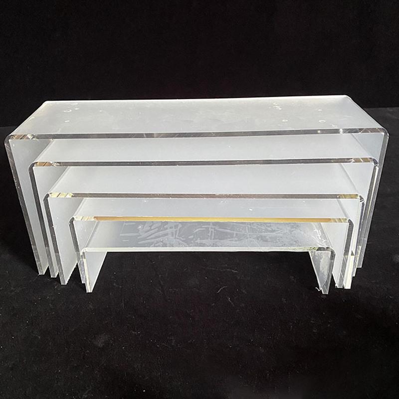 U-Shaped Display Rack,Transparent Acrylic Storage Rack,Makeup Figurine Toy Storage Rack,Desktop And Bathroom Storage