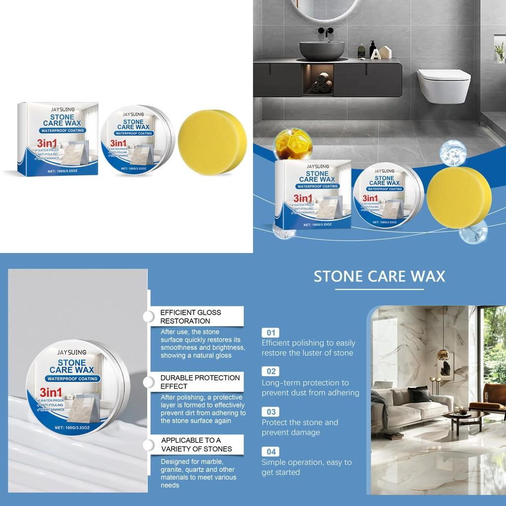 Stone Superior And Tile Polish For Restoration And Enhanced Luster 100g