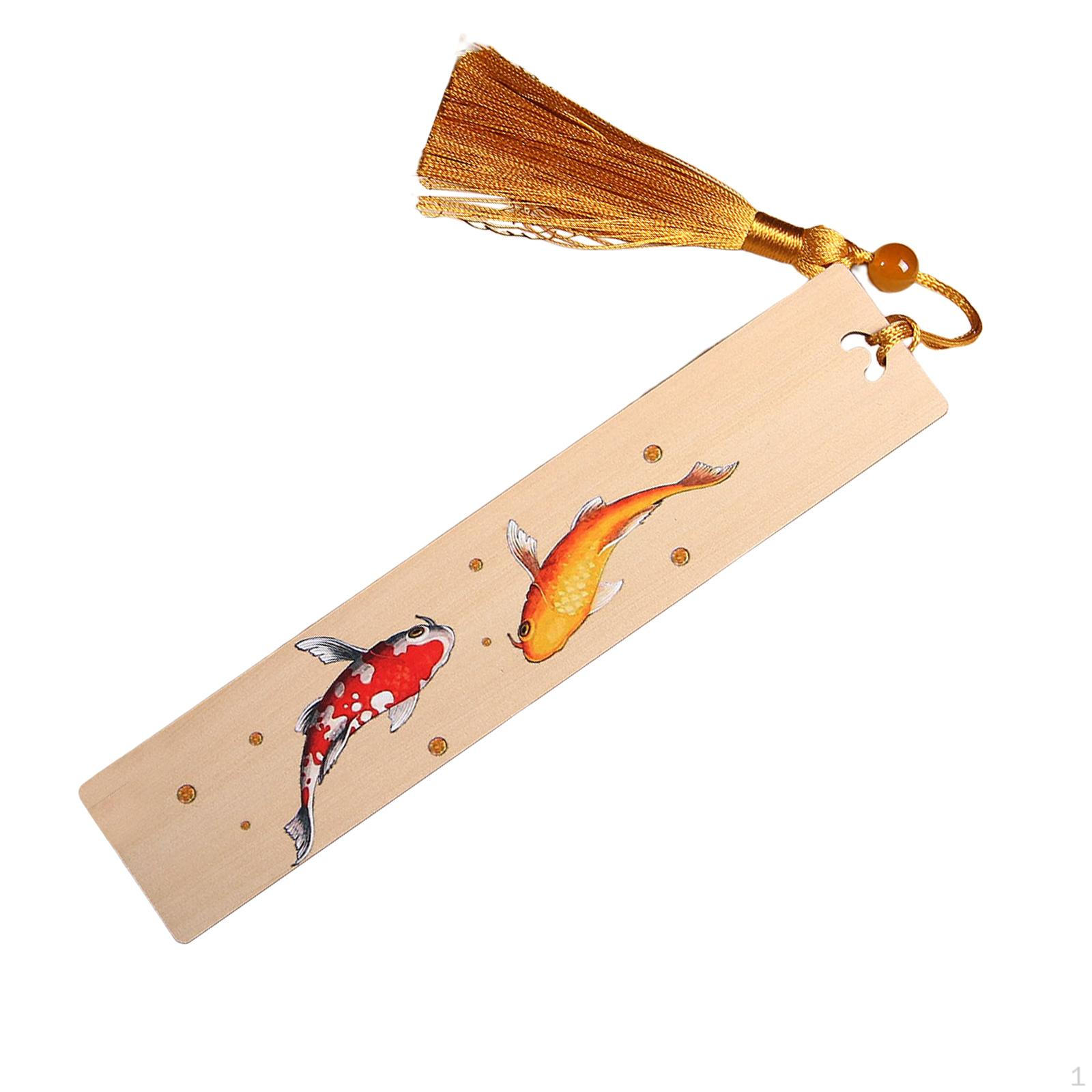 

Закладка в китайском стиле с кисточкой, подарок на удачу для любителей книг на день рождения, выпускной D