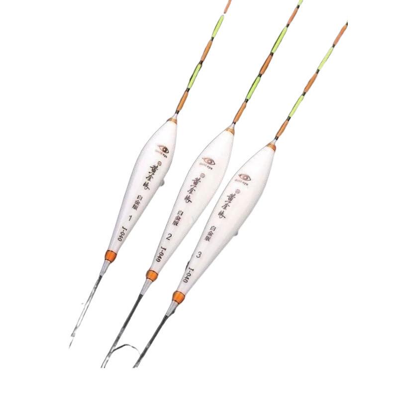 Yan Chi Hai Platinum Nano Fishing Float - High Sensitivity, Thickened, Eye-Catching Design for Crucian Carp and Mixed Fish.